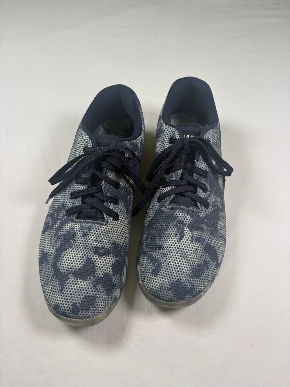 NOBULL Navy Camo Knit Training Shoes - Picture 2 of 8